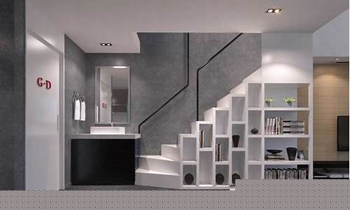 跃层小户型楼梯装修-跃层小户型楼梯装修图