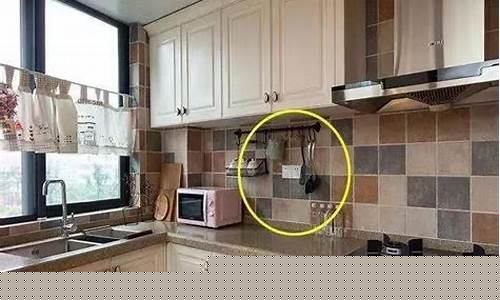 厨房电器安装效果图-厨房装修电器怎么布置比较好最好