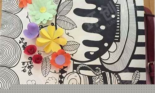 线条装饰画幼儿园-幼儿园线条装饰画教案